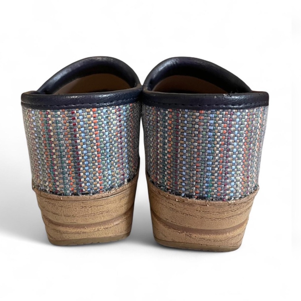 Vintage Woven Dansko Clogs - Picture 3 of 7